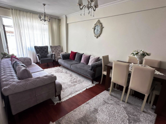 Güngören Camlıkahve'de 4,Kat Kredili 2+1 Balkonlu 85 m2 İçi Yapılı Masrafsız