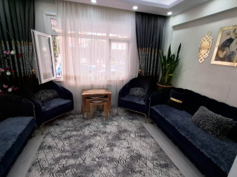 Güngören'de Tramvaya Yakın 2+1İçi Yapılı 100 m2 Balkonlu Yüksek Giriş