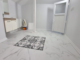 Güngören Sanayi'de 3+1 Kat Mülkiyetli 110 m2 İçi Yapılı Tek Daireli Dubleks