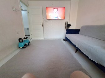 Güngören Akıncılar'da 75 m2 Balkonlu 2+1 Ön Cephe Yüksek Giriş