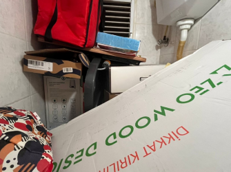 Güngören M.Çakmak'ta 2,Kat Kredili 3+1Ön Cephe 120 m2 Çift Balkonlu