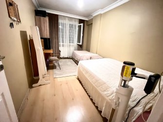 Bahçelievler Cumhuriyet'te 5,Kat İçi Yapılı 2+1 Arsa Tapulu 100 m2 Asansörlü