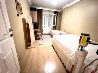 Bahçelievler Cumhuriyet'te 5,Kat İçi Yapılı 2+1 Arsa Tapulu 100 m2 Asansörlü