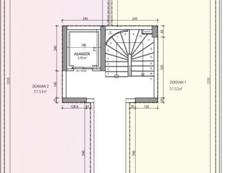 Güngören İnönü Cd KAROT ALINMIŞ 140 m2 Depolu Düz Giriş Dükkan