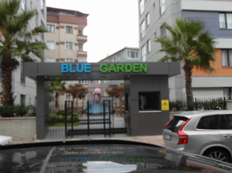 Küçükçekmece Blue Garden 3,Kat K,Otoparklı 2+1Güvenlikli 72 m2  Site