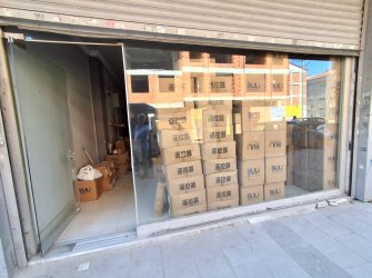 Güngören İnönü Cd'sinde 120 m2 Depolu Düz Giriş Dükkan